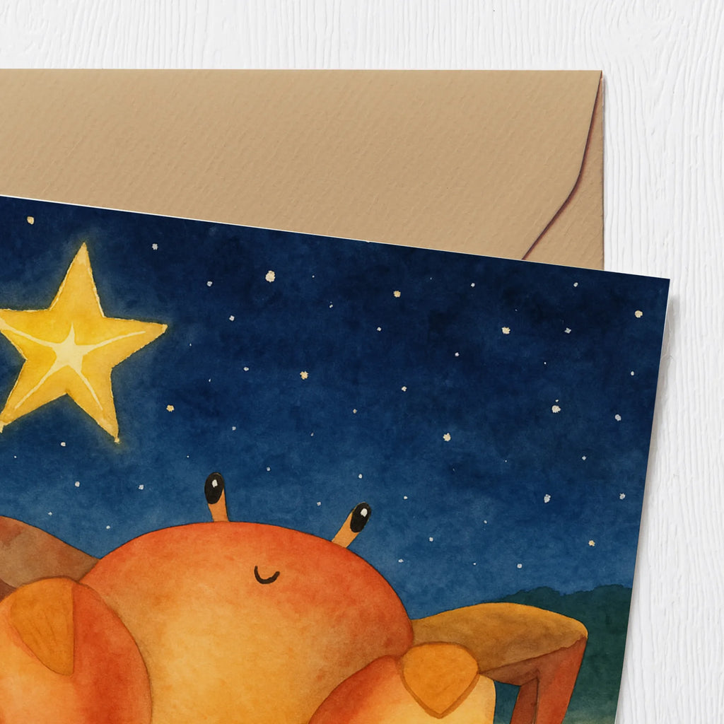 Deluxe Karte Sternzeichen Krebs Design Karte, Grußkarte, Klappkarte, Einladungskarte, Glückwunschkarte, Hochzeitskarte, Geburtstagskarte, Hochwertige Grußkarte, Hochwertige Klappkarte, Tierkreiszeichen, Sternzeichen, Horoskop, Astrologie, Aszendent, Krebse, Krebs Geschenk, Krebs Sternzeichen, Geschenk Juni, Geschenk Juli, Geburtstag Juni, Geburtstag Juli, Krabbe, Meerestier, Geschenk Meer