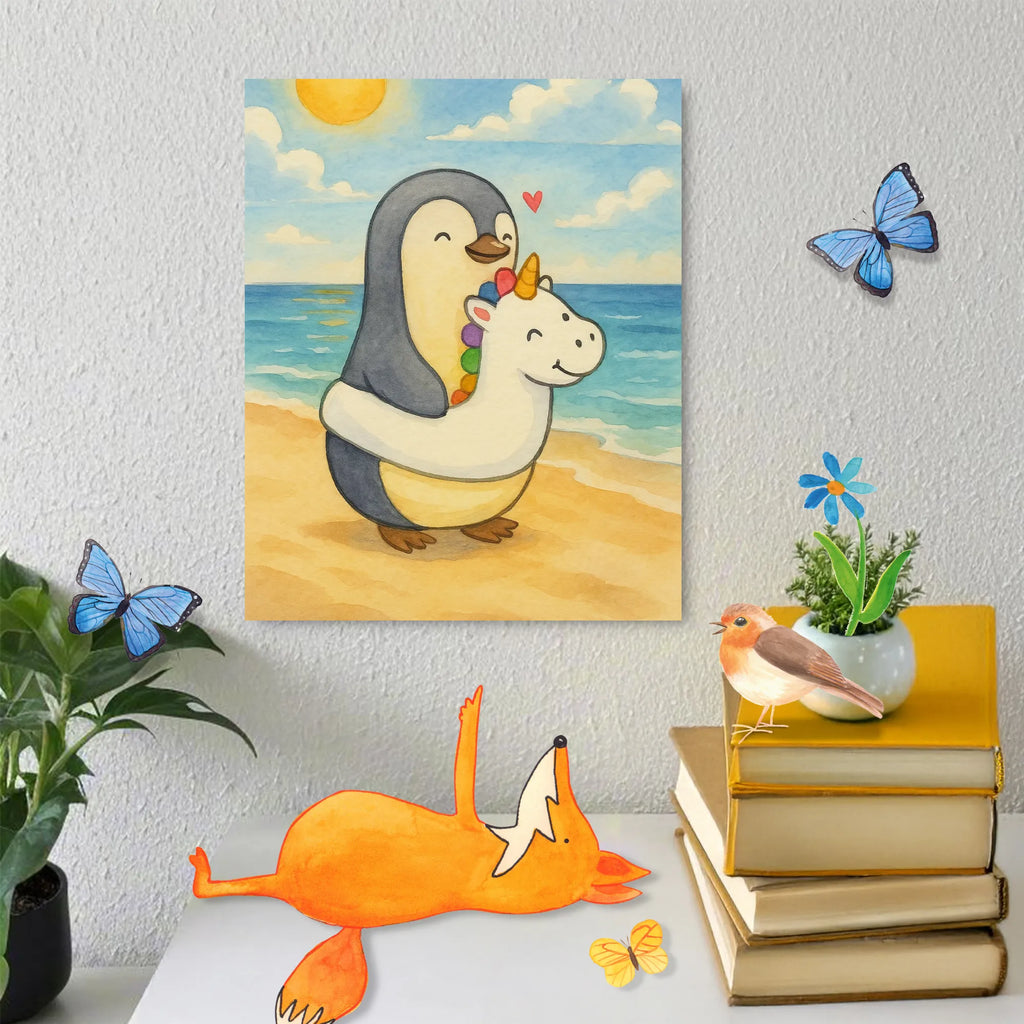 Paint by Numbers Penguin swim ring Design Summer, summer themes, vacation themes, products for vacationers, summer products