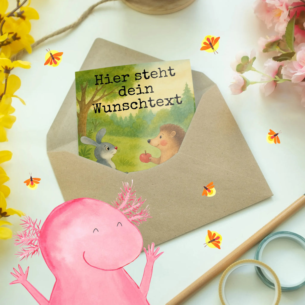 Personalisierte Grußkarte Hase Igel Design Personalisierte Grußkarte, Personalisierte Hochzeitskarte, Grußkarte als Geldgeschenk, Personalisierte Glückwunschkarte, Grußkarten personalisiert, Personalisierte Geburtstagskarte, Personalisierte Einladungskarte, Grußkarte selbst gestalten, Personalisierte Karte, Grußkarte mit persönlichen Nachrichten, Grußkarte selber drucken, Personalisiertere Klappkarte, Grußkarte mit Namen, Tiermotive, Gute Laune, lustige Sprüche, Tiere, Trennungsschmerz, Hase, Igel, Trösten, Liebe Spruch, Herzschmerz, Spruch romantisch, Igel und Hase, Liebeskummer Geschenk