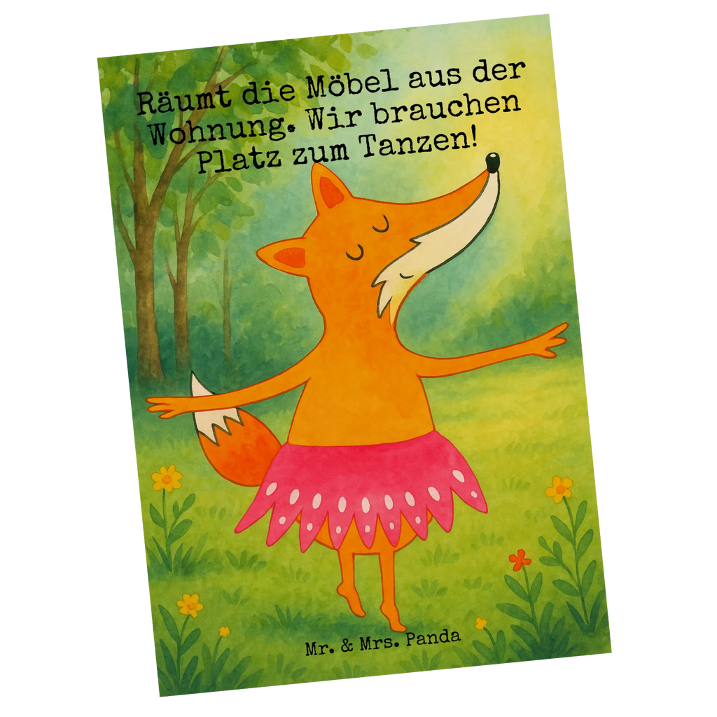 Postkarte Fuchs Ballerina Design Postkarte, Karte, Geschenkkarte, Grußkarte, Einladung, Ansichtskarte, Geburtstagskarte, Einladungskarte, Dankeskarte, Ansichtskarten, Einladung Geburtstag, Einladungskarten Geburtstag, Fuchs, Fuchs Spruch, Füchse, Füchsin, Ballerina, Ballett, Tänzerin, Tanzen, Party, Geburtstag