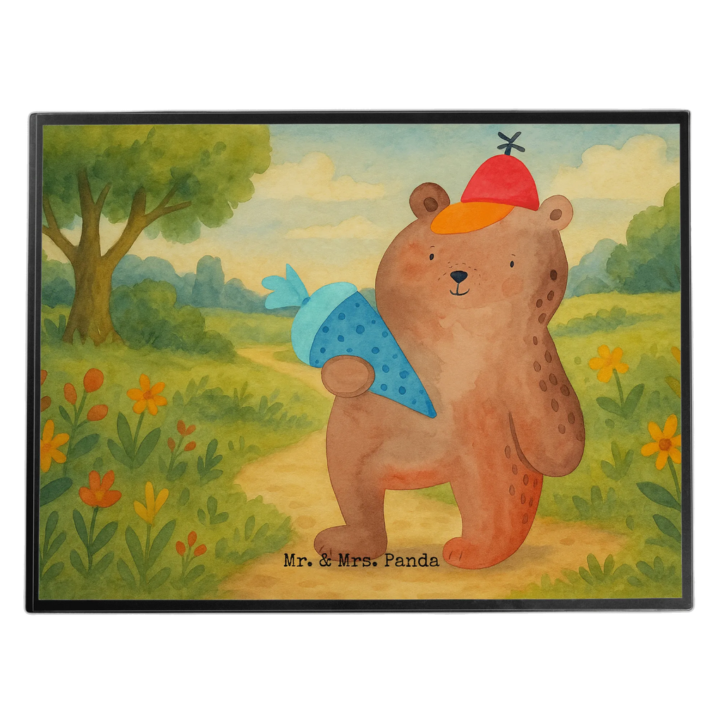 Desk pad bear School cone Design Bürobedarf, Büroartikel, Schreibtisch Unterlagen, Schreibtischunterlage Groß, Schreibwaren, Schreibunterlage, Schreibtischauflage, Bär, Teddy, Teddybär, Grundschule, Schulbeginn, Schule Geschenk, Einschulung Geschenk, Erster Schultag Geschenk, Schulanfang, Bär Motiv, Schultüte