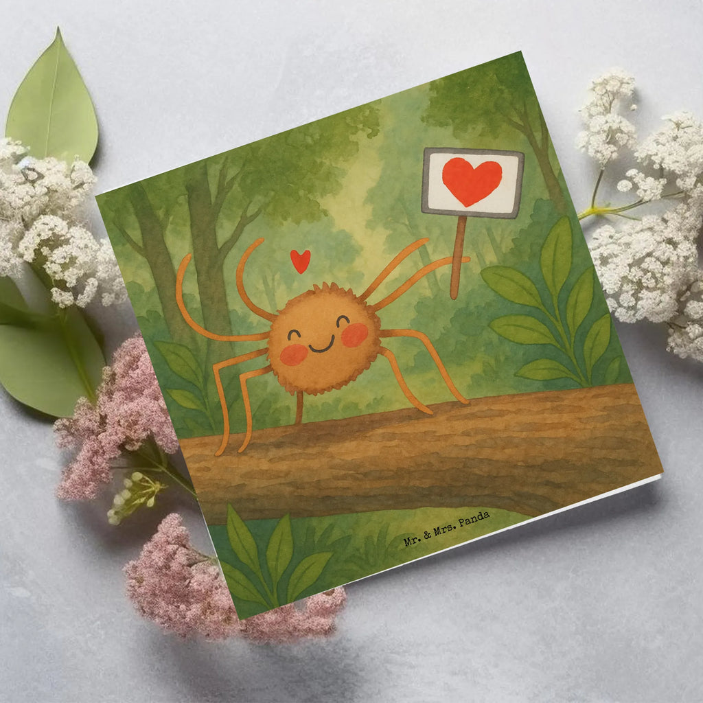 Karta Deluxe Pająk Agata Motywacja Design Karte, Grußkarte, Klappkarte, Einladungskarte, Glückwunschkarte, Hochzeitskarte, Geburtstagskarte, Hochwertige Grußkarte, Hochwertige Klappkarte, Spinne Agathe, Spinne, Agathe, Videos, Merchandise, Motivation, Glück, Liebe, Vertrauen, Dankeschön