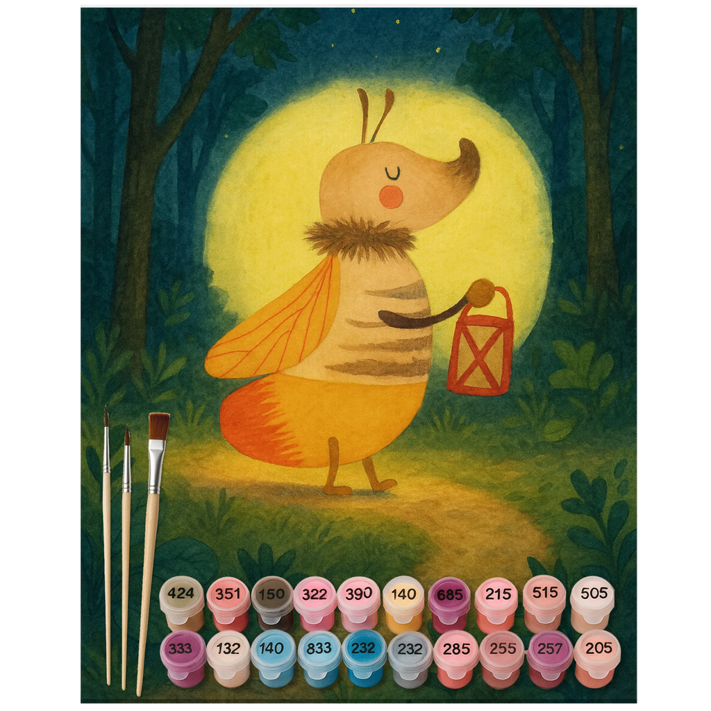 Malowanie według numerów Świetlik Design Bastelidee, Kunstwerk, Künstler, Malen nach Zahlen, Baseln, Malen, DIY, Ausmalbild, Kreativität, Tiermotive, Gute Laune, lustige Sprüche, Tiere, magisch, Glühwurm, Falter, Leuchten, Liebesspruch, Liebesbeweis, Glühwürmchen, Verlobung, Jahrestag, Lieblingsmensch, Heiratsantrag, Liebe