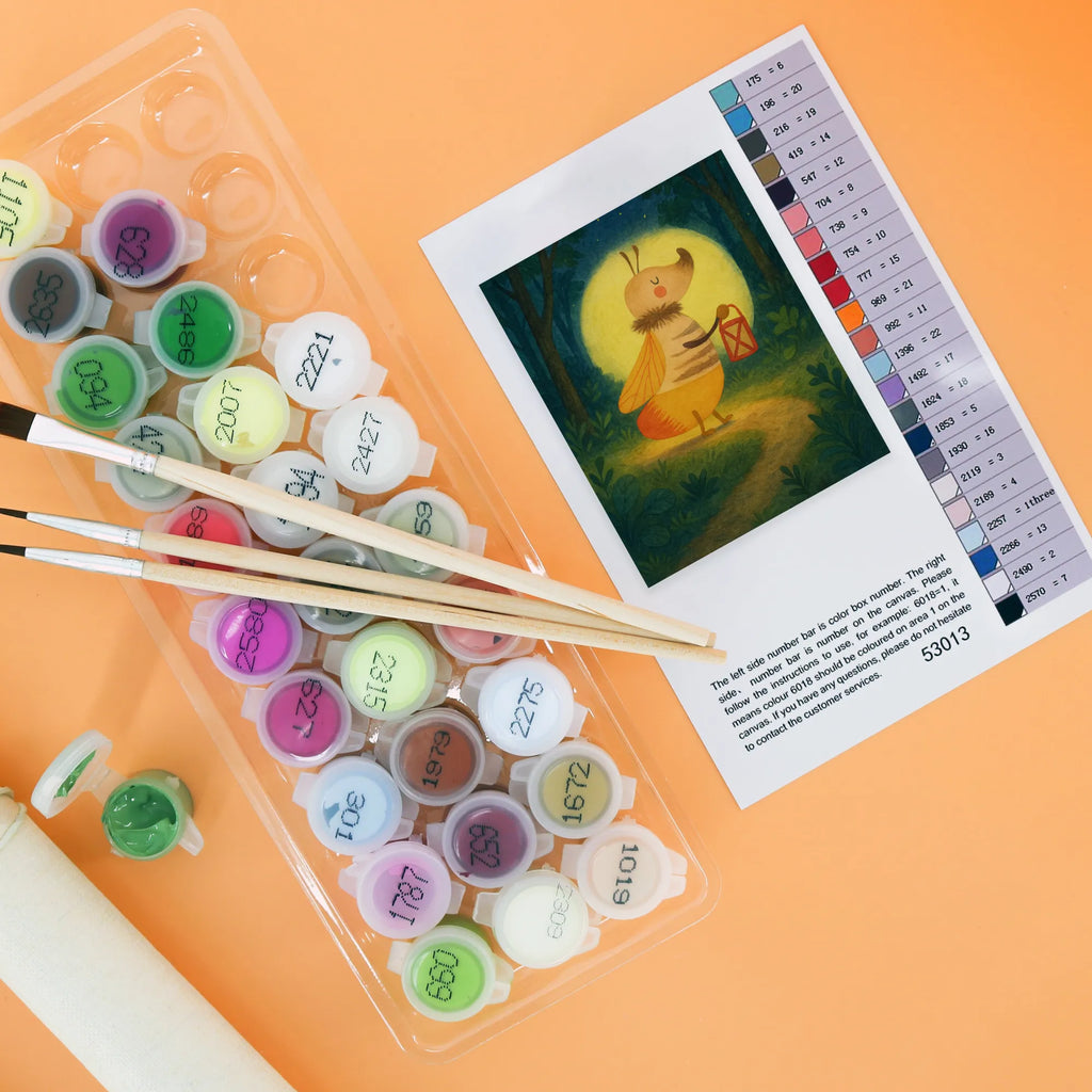 Malowanie według numerów Świetlik Design Bastelidee, Kunstwerk, Künstler, Malen nach Zahlen, Baseln, Malen, DIY, Ausmalbild, Kreativität, Tiermotive, Gute Laune, lustige Sprüche, Tiere, magisch, Glühwurm, Falter, Leuchten, Liebesspruch, Liebesbeweis, Glühwürmchen, Verlobung, Jahrestag, Lieblingsmensch, Heiratsantrag, Liebe