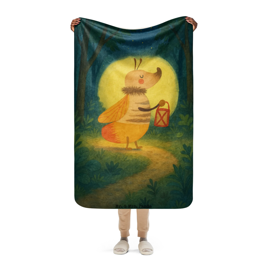 Sherpa cuddly blanket Firefly Design Tiermotive, Gute Laune, lustige Sprüche, Tiere, Glühwürmchen, Glühwurm, Falter, Liebe, Leuchten, magisch, Liebesbeweis, Lieblingsmensch, Verlobung, Heiratsantrag, Jahrestag, Liebesspruch