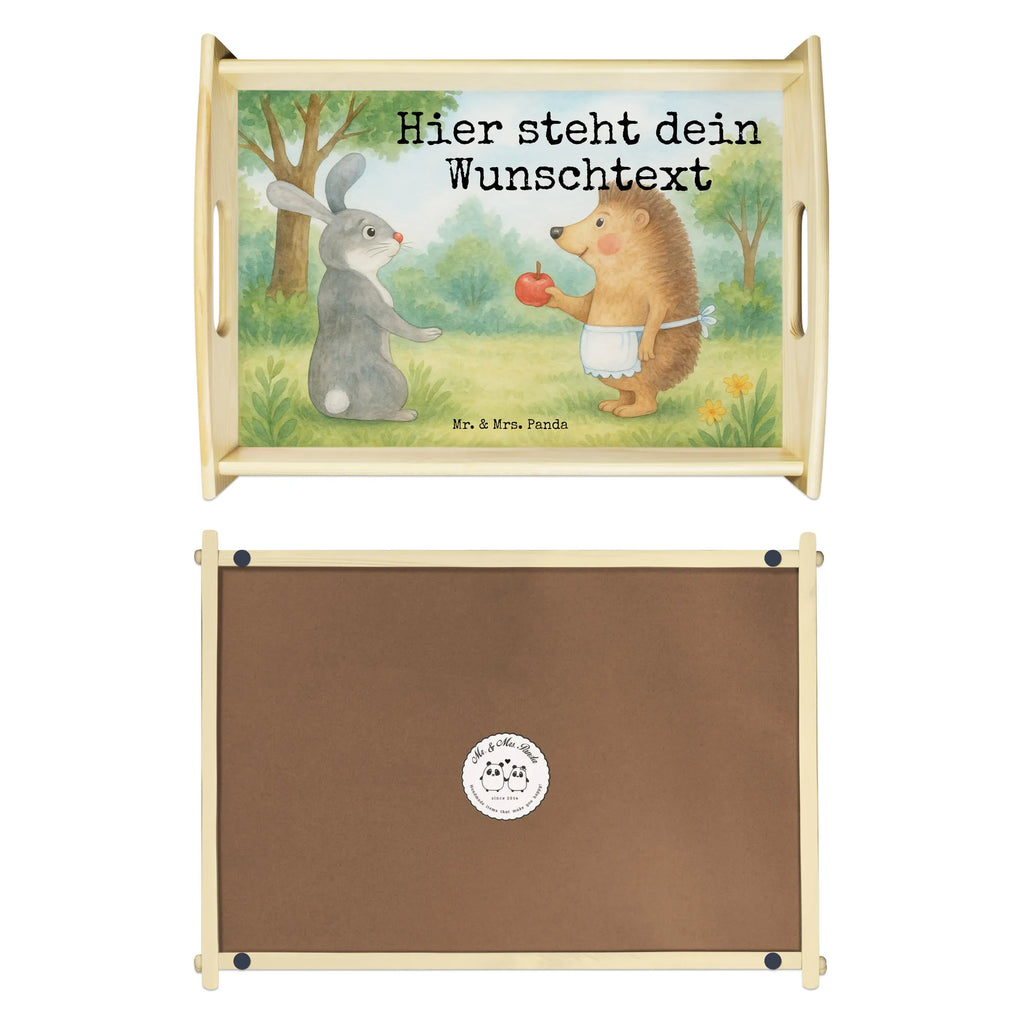 Personalisiertes Serviertablett Hase Igel Design Personalisiertes Dekotablett, Personalisiertes Küchentablett, Personalisiertes Serviertablett, Tablett mit Namen, Personalisiertes Tablett, Personalisiertes Frühstückstablett, Personalisiertes Holztablett, Serviertablett mit Namen, Tiermotive, Gute Laune, lustige Sprüche, Tiere, Herzschmerz, Spruch romantisch, Liebeskummer Geschenk, Igel und Hase, Liebe Spruch, Igel, Trösten, Hase, Trennungsschmerz