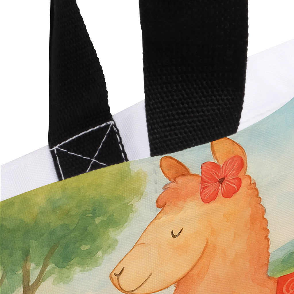 Shopper alpaca Proud Design Shopper, Strandtasche, Tasche, Schultasche, Alltagstasche, Beutel, Freizeittasche, Einkaufstasche, Tragebeutel, Einkaufsbeutel, Schulbeutel, Alpaka, Lama