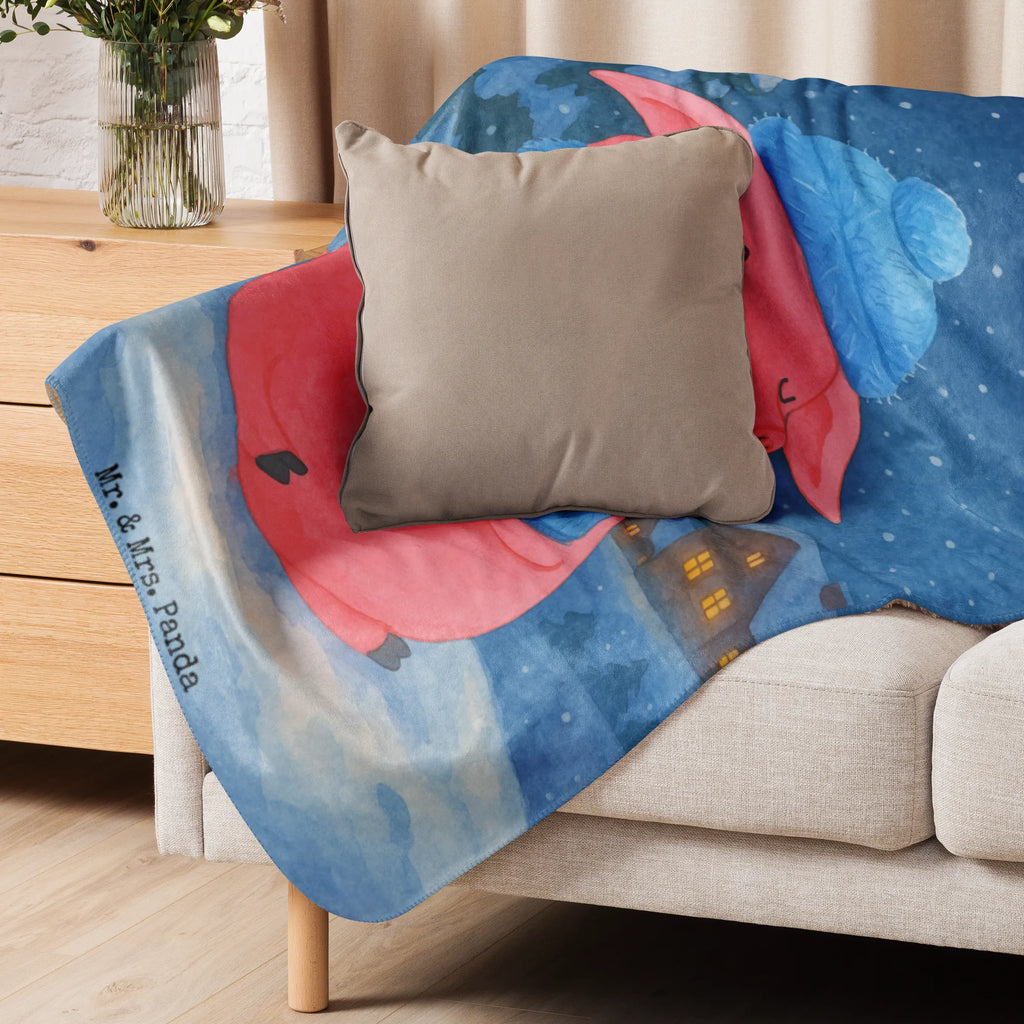 Sherpa Kuscheldecke Schwein Glühwein Design Winter, Weihnachten, Weihnachtsdeko, Nikolaus, Advent, Heiligabend, Wintermotiv, Punsch, Weihnachtsmarkt, Glühschwein, Glühwein