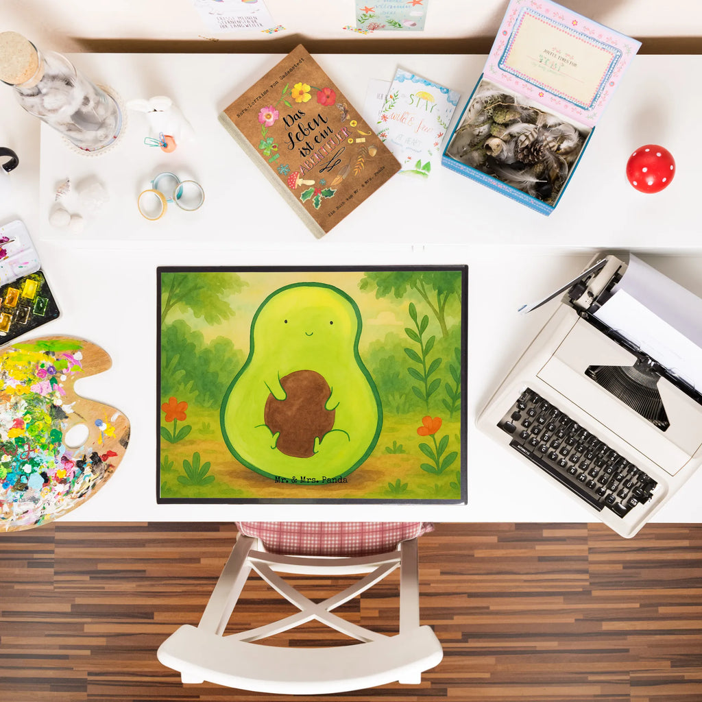Schreibtischunterlage Avocado Kern Design Schreibtischauflage, Schreibtischunterlage Groß, Bürobedarf, Schreibunterlage, Schreibwaren, Schreibtisch Unterlagen, Büroartikel, Avocado, Veggie, Vegan, Gesund, Spruch Leben, Avokado, Kern, Pflanze, Avocadokern