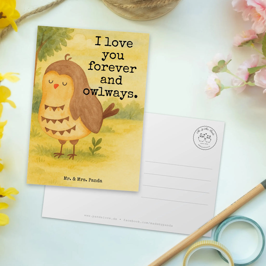 Postkarte Eule Zufrieden Design einzelkarte, Postkarte, bildkarte, Kunstkarten, Designkarte, Motivkarte, kunstkarte, Fotokarte, Ansichtskarte, spruchkarte, Postkarten, Ansichtskarten, Grußkarte, Eule, Liebe Spruch, Romantisch, Eule Spruch, Geschenk Hochzeitstag, Wortspiel Lustig, Spruch schön, Eule Deko, Owl