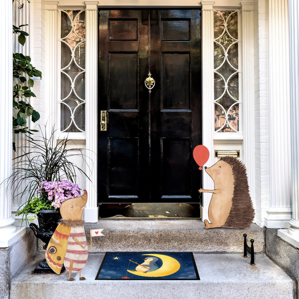Fußmatte Pinguin Mond Design Sauberlaufmatte, Fußmatten, Türvorleger, Schmutzfangmatte, Fußmatte außen, Fußabstreifer außen, Fussmatten online, Schmutzfangteppich, Matte, Fußabtreter außen, Schmutzfänger, Fußmatte waschbar, Fußabstreifer, Eingangsteppich, Vorleger, Türmatte, Fußmatte außen wetterfest, Schmutzfangmatte waschbar, Fußabtreter, Fußmatte outdoor, Gummimatte, Haustürmatte, Fußmatte innen, Fussmatten, Motivfußmatte, Gummi Matte, Schmutzmatte, Pinguin, Nachtruhe, Gästezimmer, Schlafstörungen, Einschlafen, Pinguine, schlafen, Spruch, Schlafzimmer