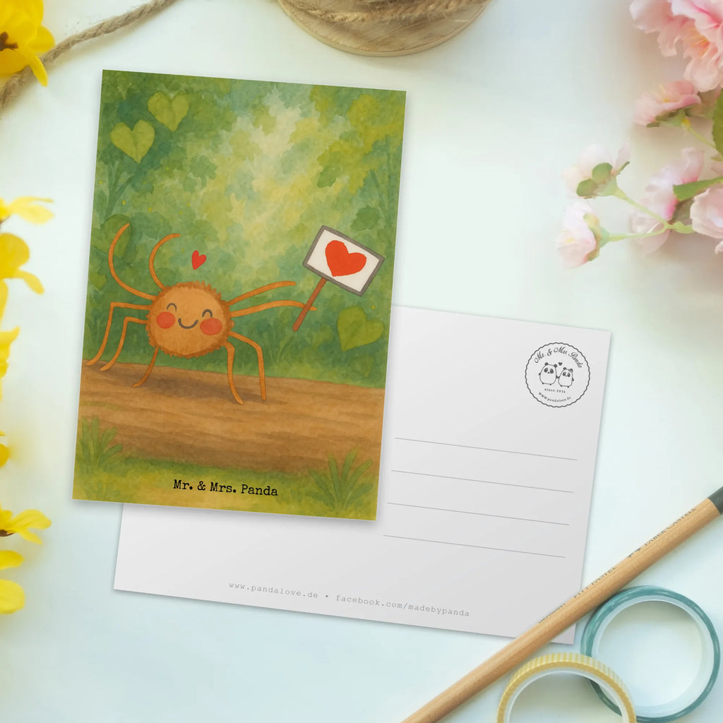 Postkarte Spinne Agathe Motivation Design Postkarte, Karte, Geschenkkarte, Grußkarte, Einladung, Ansichtskarte, Geburtstagskarte, Einladungskarte, Dankeskarte, Ansichtskarten, Einladung Geburtstag, Einladungskarten Geburtstag, Spinne Agathe, Spinne, Agathe, Videos, Merchandise, Motivation, Glück, Liebe, Vertrauen, Dankeschön