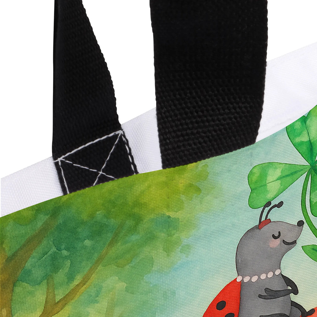 Shopper Marienkäfer Fliegenpilz Design Beutel, Einkaufstasche, Tasche, Strandtasche, Einkaufsbeutel, Shopper, Schultasche, Freizeittasche, Tragebeutel, Schulbeutel, Alltagstasche, Tiermotive, Gute Laune, lustige Sprüche, Tiere, Haus, Wohnung, zuhause, Fliegenpilz, Marienkäfer, Fleigenpilzhaus