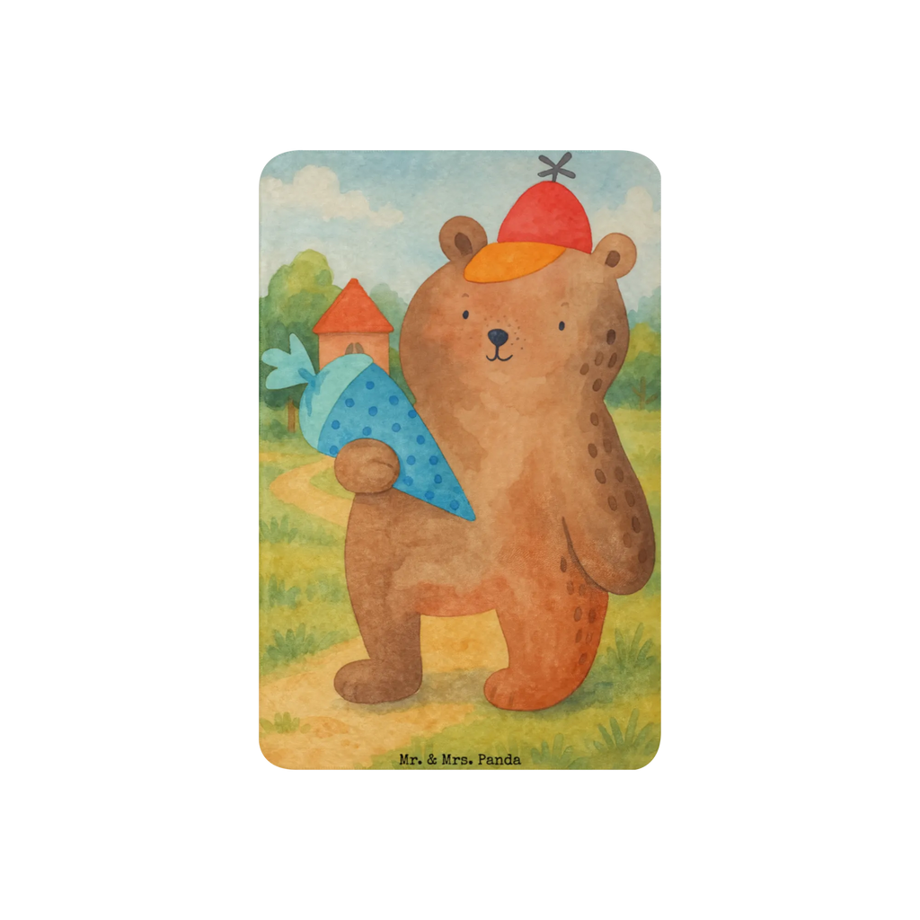Sherpa Kuscheldecke Bär Schultüte Design Bär, Teddy, Teddybär, Schulanfang, Einschulung Geschenk, Schultüte, Schule Geschenk, Erster Schultag Geschenk, Bär Motiv, Schulbeginn, Grundschule