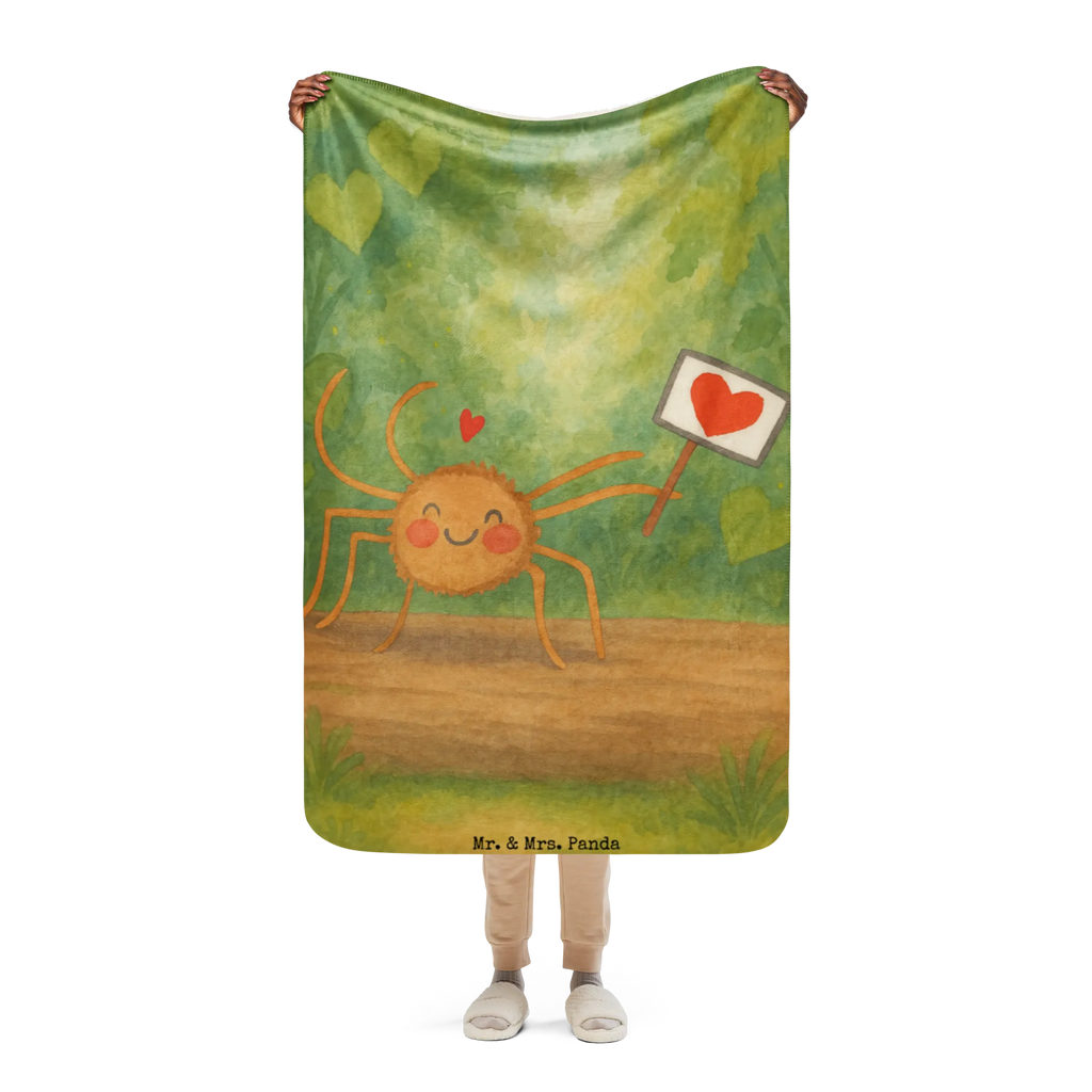 Sherpa cuddly blanket Spider Agatha Motivation Design Spinne Agathe, Spinne, Agathe, Videos, Merchandise, Motivation, Glück, Liebe, Vertrauen, Dankeschön