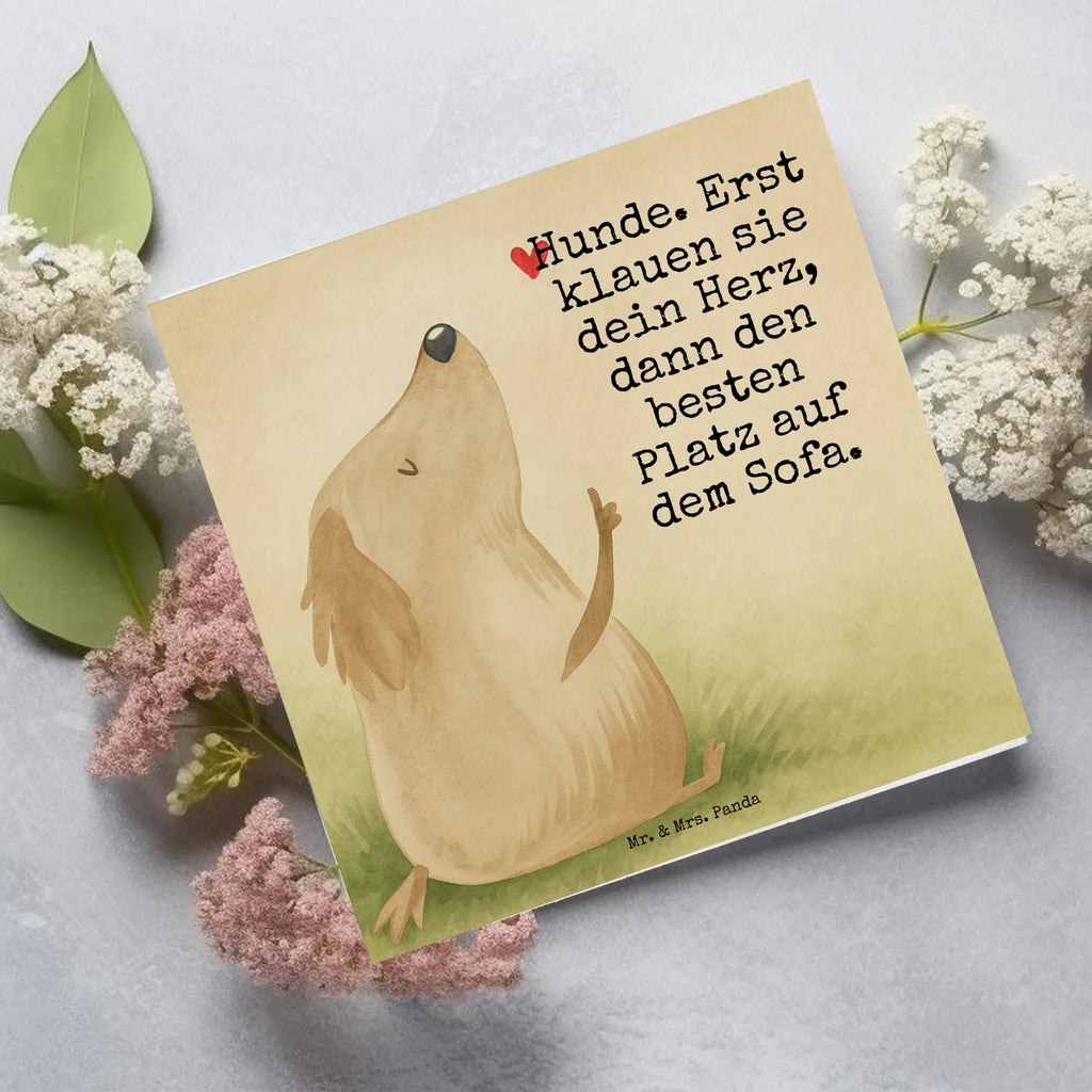 Deluxe Karte Hund Liebe Design Karte, Grußkarte, Klappkarte, Einladungskarte, Glückwunschkarte, Hochzeitskarte, Geburtstagskarte, Hochwertige Grußkarte, Hochwertige Klappkarte, Hund, Hundemotiv, Haustier, Hunderasse, Tierliebhaber, Hundebesitzer, Sprüche, Liebe, Hundeglück, Hundeliebe, Hunde, Frauchen