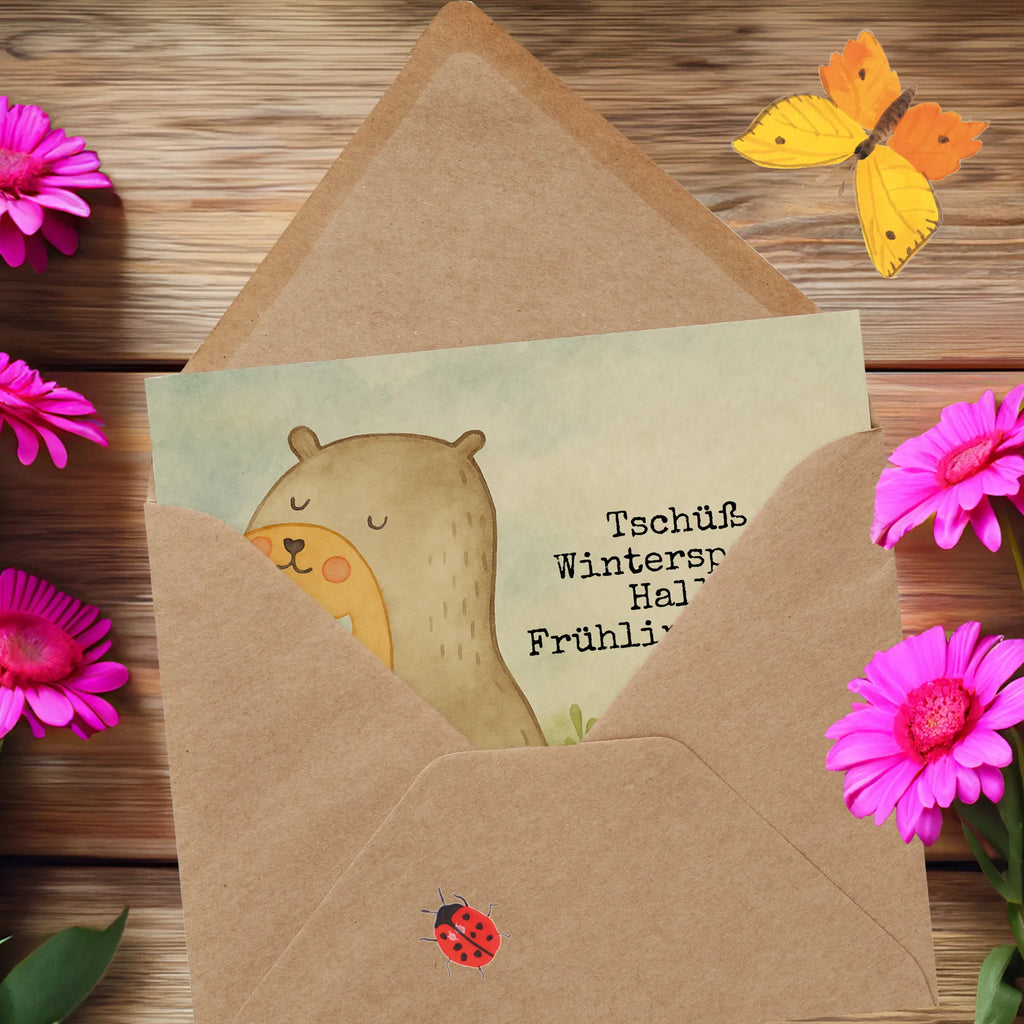 Deluxe Karte Otter Bauch Design Karte, Grußkarte, Klappkarte, Einladungskarte, Glückwunschkarte, Hochzeitskarte, Geburtstagskarte, Hochwertige Grußkarte, Hochwertige Klappkarte, Otter, Fischotter, Seeotter, Otter Seeotter See Otter