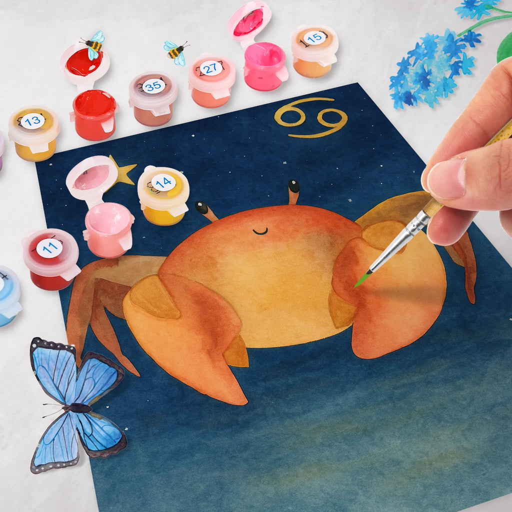 Paint by Numbers Star sign Cancer Design Kunstwerk, Malen, Ausmalbild, Künstler, Malen nach Zahlen, Bastelidee, Baseln, DIY, Kreativität, Tierkreiszeichen, Sternzeichen, Horoskop, Astrologie, Aszendent, Krabbe, Geschenk Juli, Krebs Geschenk, Geschenk Meer, Meerestier, Krebse, Geschenk Juni, Geburtstag Juni, Geburtstag Juli, Krebs Sternzeichen