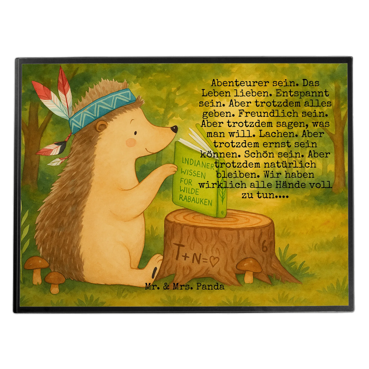Desk pad Hedgehog feather headdress Design Forest animals, Campfire, Hedgehogs, Indians, Adventure