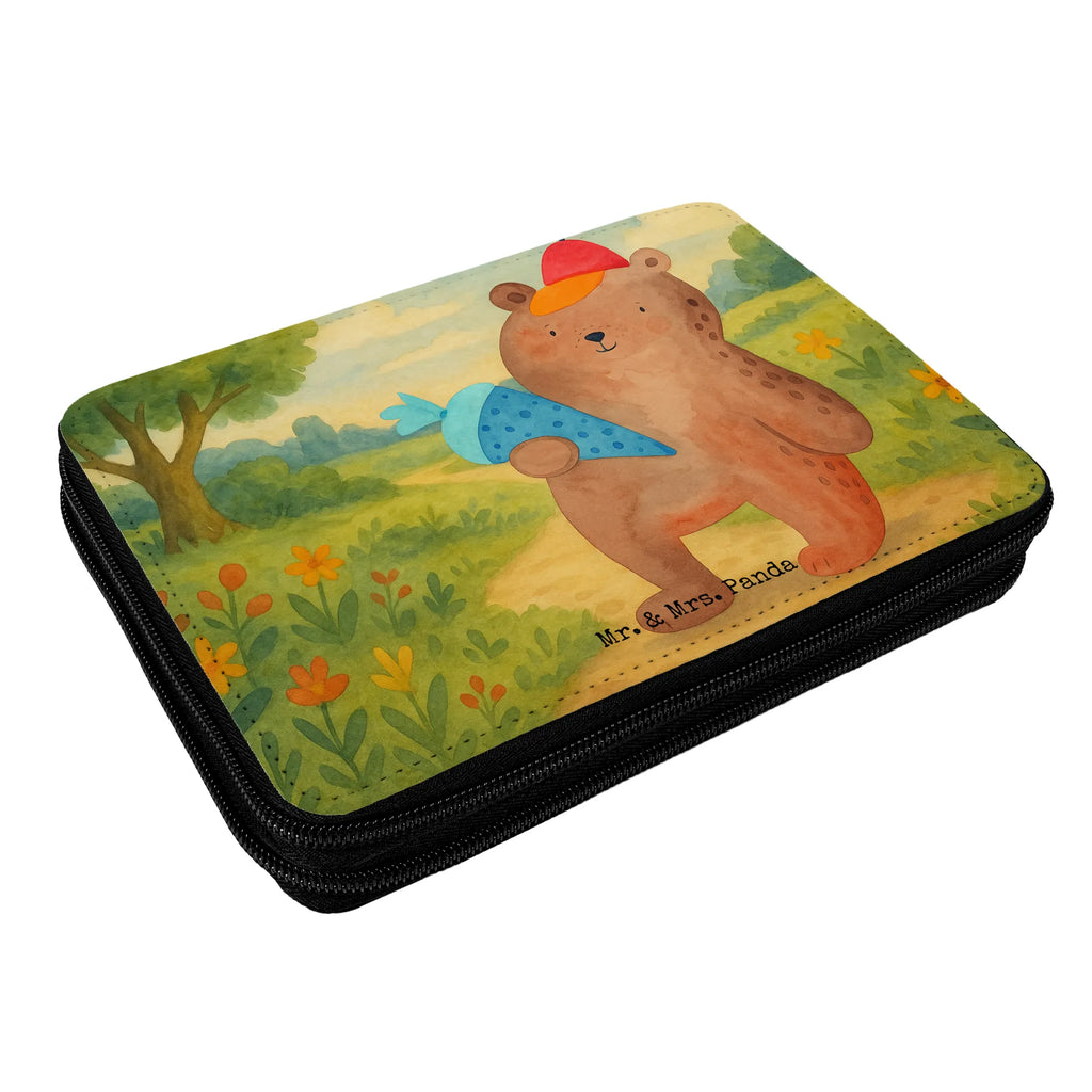 Leather folder bear School cone Design Kind, Schülerin, Federmäppchen bedruckt, Federmäppchen, Schüler, Kinder Federmappe, Geschenk, Federmappe Einschulung, Einschulung, Stifterolle, Federmappe, Bestückte Federmappe, Motiv, Grundschule, Stiftetasche, Stifte Etui, Schule, Büro Stifte Etui, Bär, Teddy, Teddybär, Schulanfang, Erster Schultag Geschenk, Einschulung Geschenk, Schule Geschenk, Bär Motiv, Schultüte, Schulbeginn