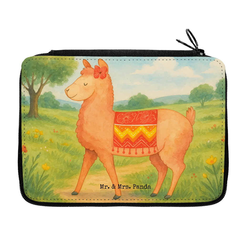 Leather folder alpaca Proud Design Schüler, Federmäppchen bedruckt, Kind, Schülerin, Stifterolle, Büro Stifte Etui, Federmäppchen, Motiv, Federmappe, Stifte Etui, Grundschule, Stiftetasche, Bestückte Federmappe, Einschulung, Federmappe Einschulung, Schule, Kinder Federmappe, Geschenk, Alpaka, Lama