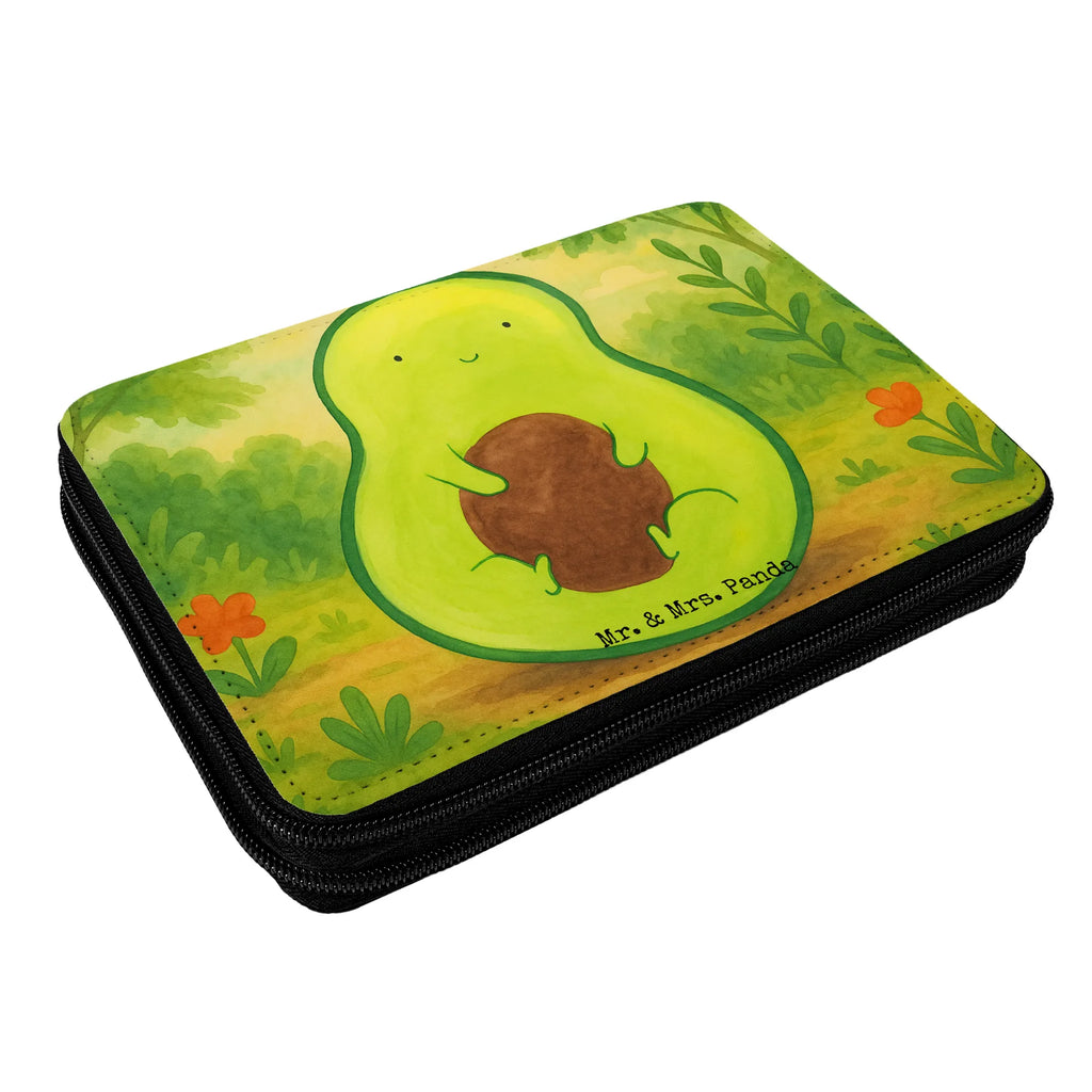 Leather folder avocado core Design Kind, Einschulung, Schülerin, Federmäppchen bedruckt, Grundschule, Federmäppchen, Schüler, Geschenk, Stifte Etui, Federmappe Einschulung, Motiv, Stifterolle, Bestückte Federmappe, Büro Stifte Etui, Federmappe, Stiftetasche, Kinder Federmappe, Schule, Avocado, Veggie, Vegan, Gesund, Spruch Leben, Avocadokern, Kern, Pflanze, Avokado
