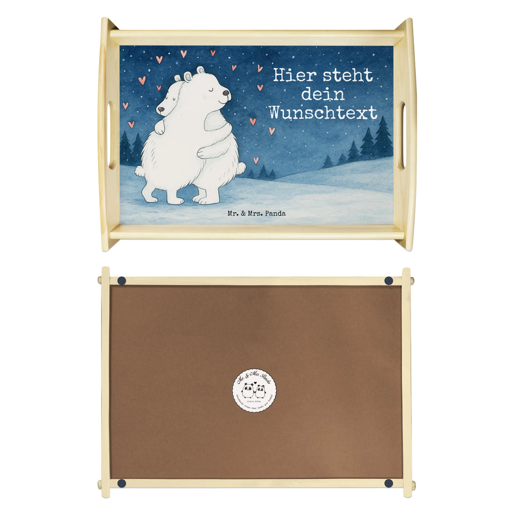 Personalisiertes Serviertablett Eisbär Umarmen Design Personalisiertes Holztablett, Tablett mit Namen, Personalisiertes Frühstückstablett, Personalisiertes Dekotablett, Personalisiertes Küchentablett, Serviertablett mit Namen, Personalisiertes Tablett, Personalisiertes Serviertablett, Tiermotive, Gute Laune, lustige Sprüche, Tiere