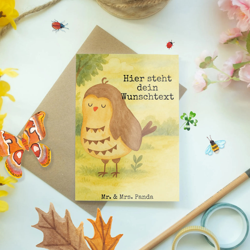 Personalised greetings card Owl Satisfied Design Personalisierte Karte, Grußkarte mit persönlichen Nachrichten, Grußkarte selber drucken, Personalisierte Hochzeitskarte, Grußkarte als Geldgeschenk, Personalisierte Glückwunschkarte, Grußkarte selbst gestalten, Personalisiertere Klappkarte, Grußkarten personalisiert, Grußkarte mit Namen, Personalisierte Grußkarte, Personalisierte Geburtstagskarte, Personalisierte Einladungskarte, Eule, Romantisch, Geschenk Hochzeitstag, Wortspiel lustig, Owl, Spruch schön, Eule Spruch, Liebe Spruch, Eule deko