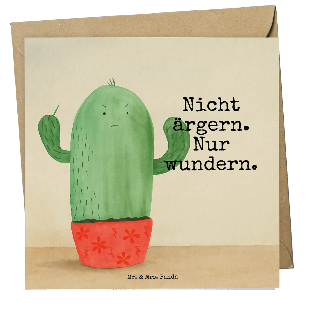 Deluxe Karte Kaktus Wut Design Karte, Grußkarte, Klappkarte, Einladungskarte, Glückwunschkarte, Hochzeitskarte, Geburtstagskarte, Hochwertige Grußkarte, Hochwertige Klappkarte, Kaktus, Kakteen, ärgern, Büro, Schule, Büroalltag, Chefin, Kollege, Kollegin, wütend