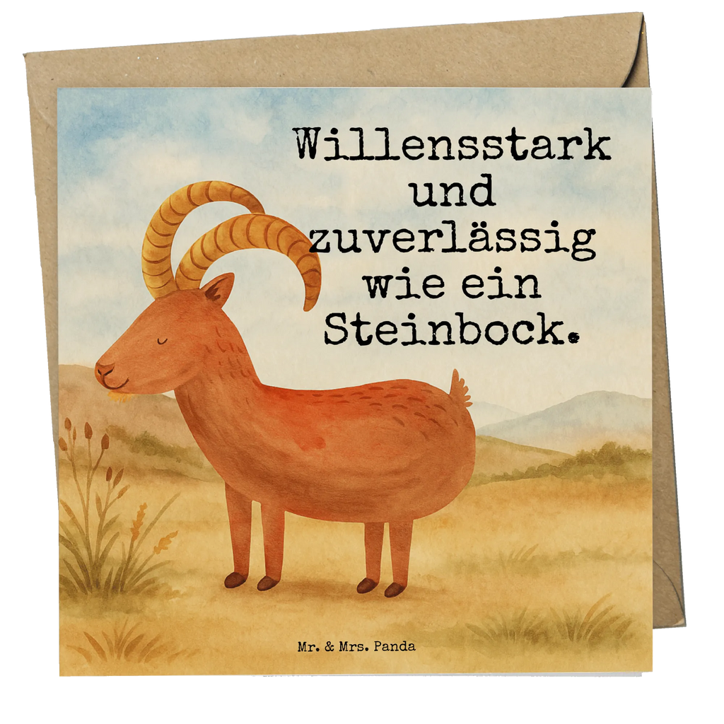 Deluxe Karte Sternzeichen Steinbock Design Karte, Grußkarte, Klappkarte, Einladungskarte, Glückwunschkarte, Hochzeitskarte, Geburtstagskarte, Hochwertige Grußkarte, Hochwertige Klappkarte, Tierkreiszeichen, Sternzeichen, Horoskop, Astrologie, Aszendent, Steinböcke, Steinbock Geschenk, Steinbock Sternzeichen, Geschenk Dezember, Geschenk Januar, Geburtstag Dezember, Geburtstag Januar, Ziege, Bock