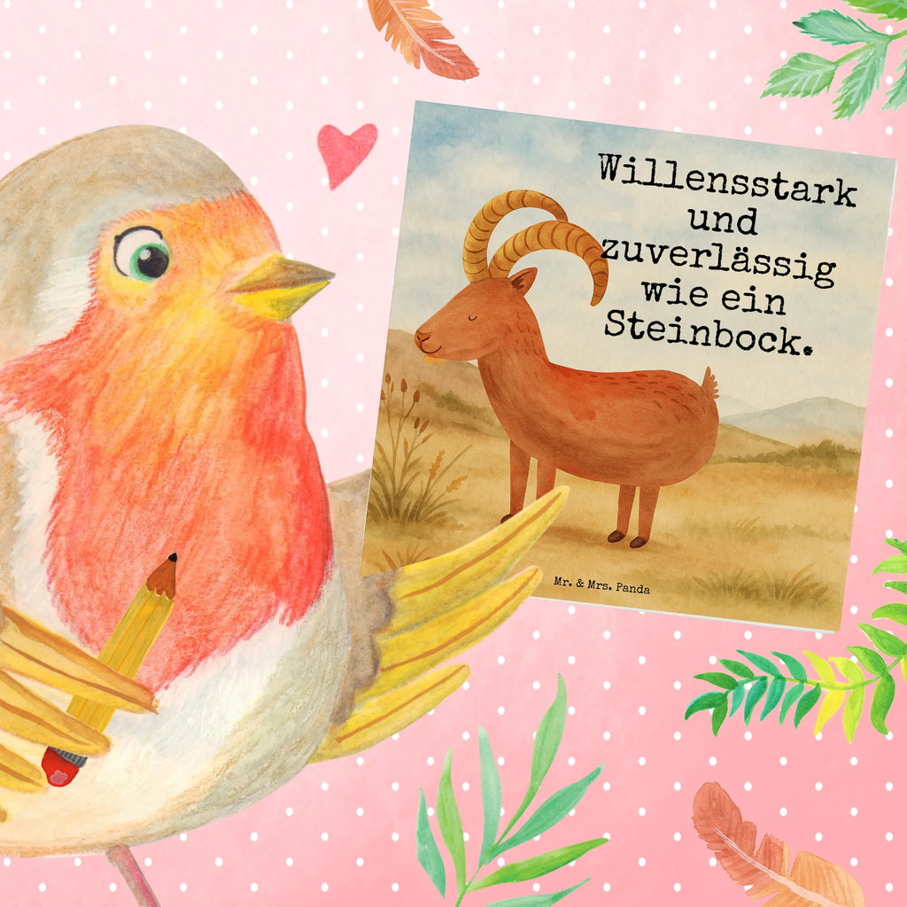 Deluxe Karte Sternzeichen Steinbock Design Karte, Grußkarte, Klappkarte, Einladungskarte, Glückwunschkarte, Hochzeitskarte, Geburtstagskarte, Hochwertige Grußkarte, Hochwertige Klappkarte, Tierkreiszeichen, Sternzeichen, Horoskop, Astrologie, Aszendent, Steinböcke, Steinbock Geschenk, Steinbock Sternzeichen, Geschenk Dezember, Geschenk Januar, Geburtstag Dezember, Geburtstag Januar, Ziege, Bock