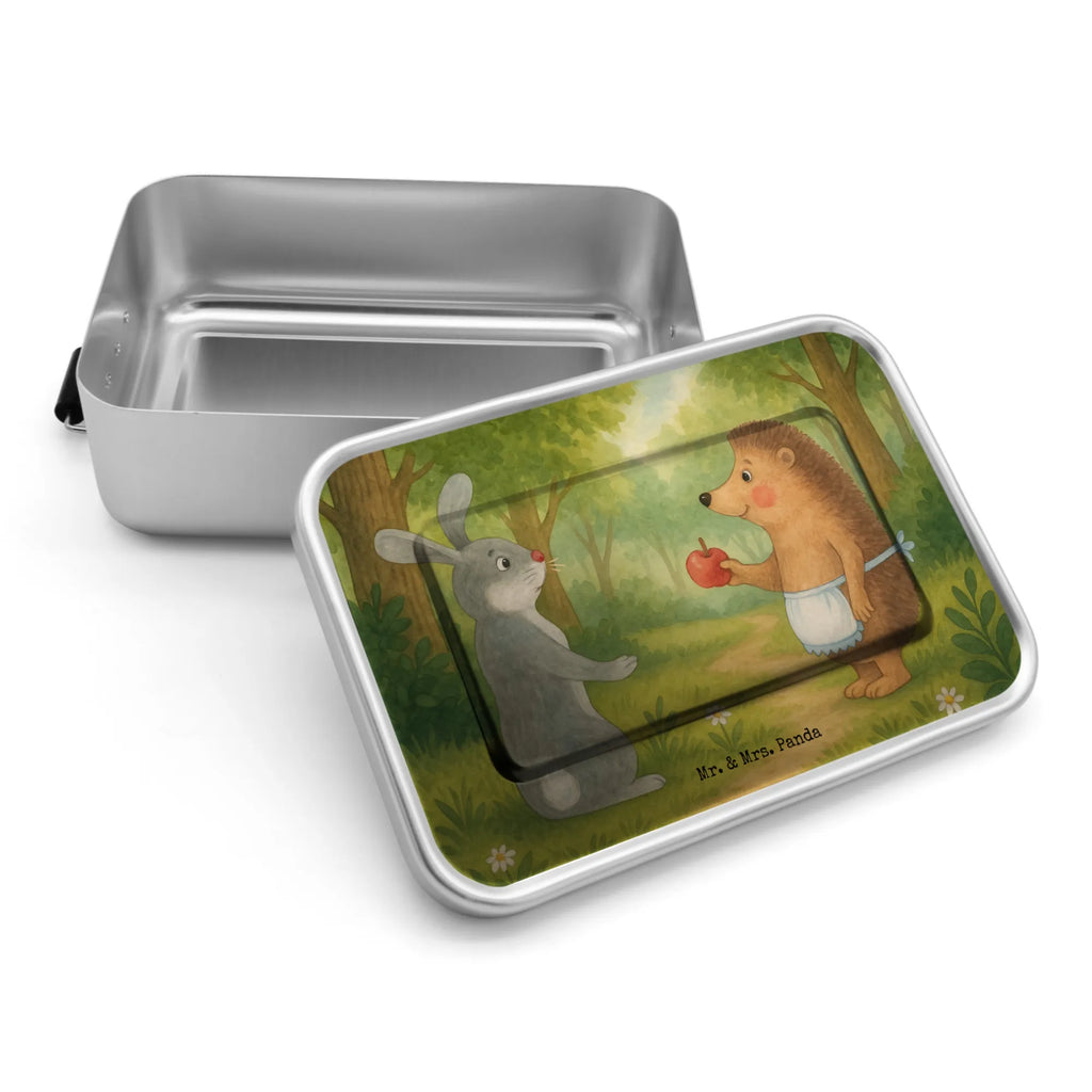 Metall Brotdose Hase Igel Design Vintage Brotdose, Brotdose Arbeit, Metall Brotdose, Brotbox Metall, Metallbox, Brotbox, Brotdose Metall, Metall Brotbox, Vesperdose Metall, Brotdose, Pausenbox, Schul Brotdose, Lunchbox Metall, Kinder Brotdose, Tiere, Tiermotive, Gute Laune, Lustige Sprüche, Liebeskummer Geschenk, Spruch Romantisch, Herzschmerz, Liebe Spruch, Trennungsschmerz, Hase, Trösten, Igel und Hase, Igel