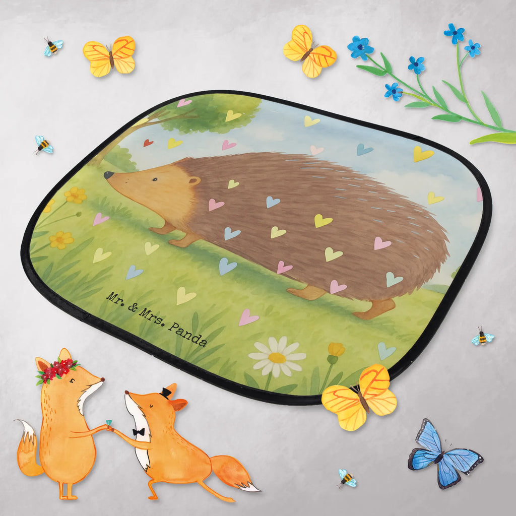 Osłona przeciwsłoneczna do samochodu jeż serca Design Motywy zwierzęce, dobra energia, zabawne powiedzonka, zwierzęta