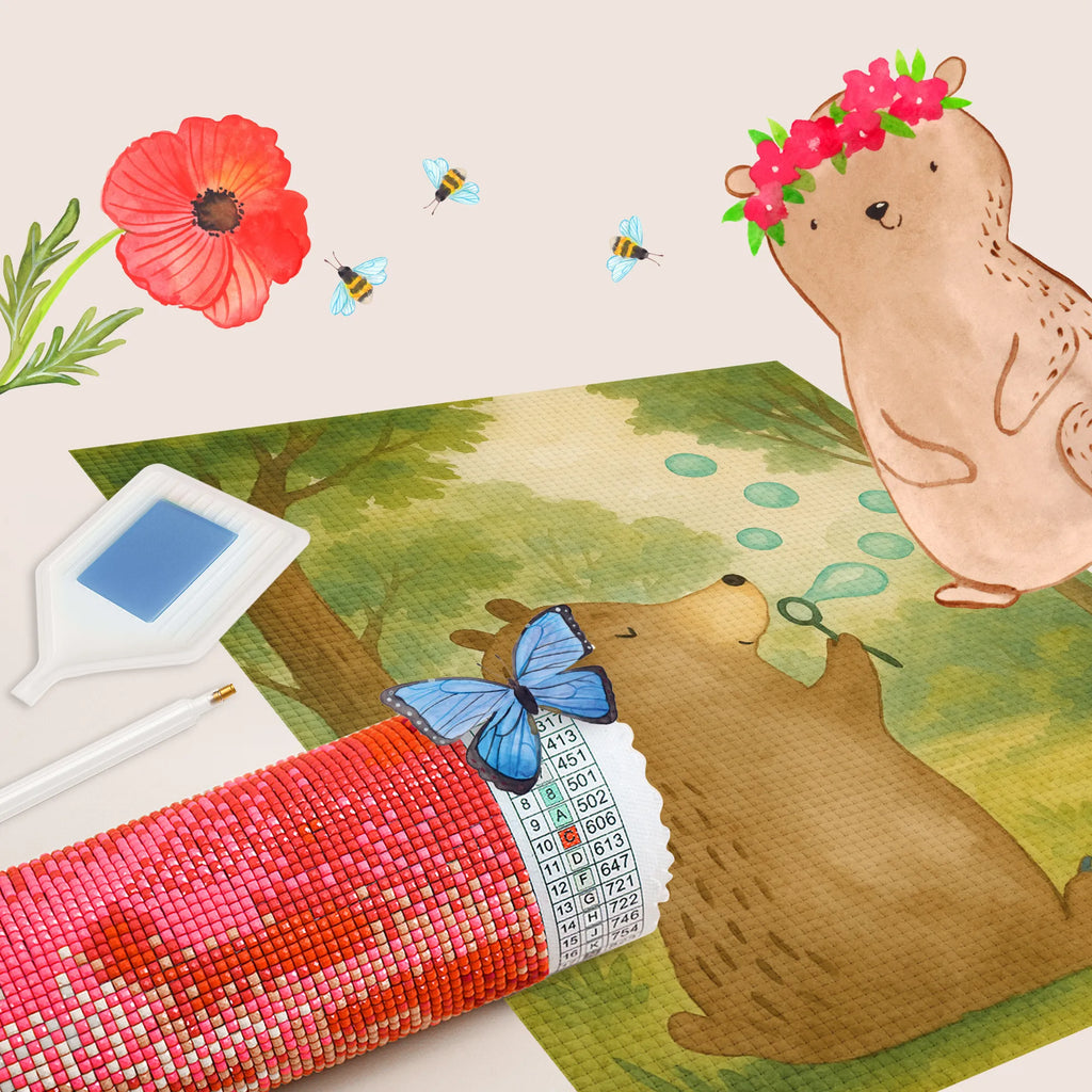 Diamond Painting bear soap bubbles Design bear, teddy, teddy bear, cuddly toy, Soap Bubbles Bear Funny Being Happy Sad Happy