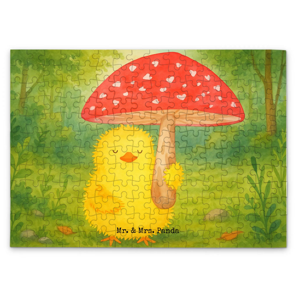 Puzzle pisklę muchomor czerwony Design Puzzle, Ostern, Osterhase, Ostergeschenke, Osternest, Osterdeko, Geschenke zu Ostern, Ostern Geschenk, Ostergeschenke Kinder, Ostern Kinder, Küken, Fliegenpilz, Glückspilz, Frohe Ostern, Ostergrüße