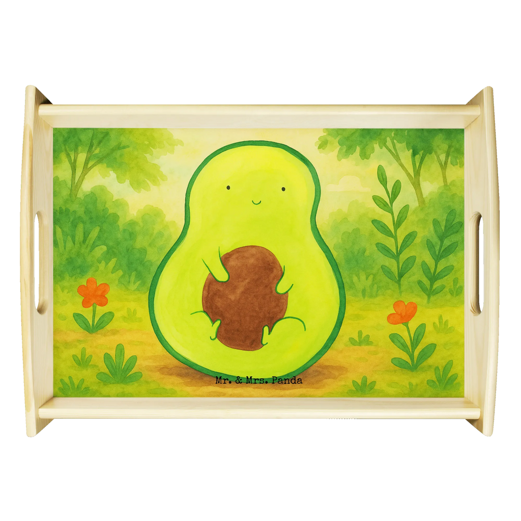 Serviertablett Avocado Kern Design Dekotablett, Frühstückstablett, Tablett, Holztablett, Serviertablett, Küchentablett, Avocado, Veggie, Vegan, Gesund, Pflanze, Spruch Leben, Avokado, Avocadokern, Kern