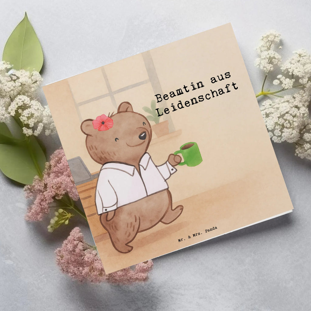 Deluxe Karte Beamtin Leidenschaft Design Karte, Grußkarte, Hochzeitskarte, Glückwunschkarte, Hochwertige Grußkarte, Klappkarte, Geburtstagskarte, Einladungskarte, Hochwertige Klappkarte, Beruf, Ausbildung, Jubiläum, Abschied, Rente, Kollege, Kollegin, Geschenk, Schenken, Arbeitskollege, Mitarbeiter, Firma, Danke, Dankeschön, Studium, Amt, Verbeamtung, öffentlicher Dienst, Beamtentum, Beamte