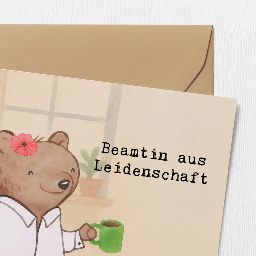 Deluxe Karte Beamtin Leidenschaft Design Karte, Grußkarte, Hochzeitskarte, Glückwunschkarte, Hochwertige Grußkarte, Klappkarte, Geburtstagskarte, Einladungskarte, Hochwertige Klappkarte, Beruf, Ausbildung, Jubiläum, Abschied, Rente, Kollege, Kollegin, Geschenk, Schenken, Arbeitskollege, Mitarbeiter, Firma, Danke, Dankeschön, Studium, Amt, Verbeamtung, öffentlicher Dienst, Beamtentum, Beamte