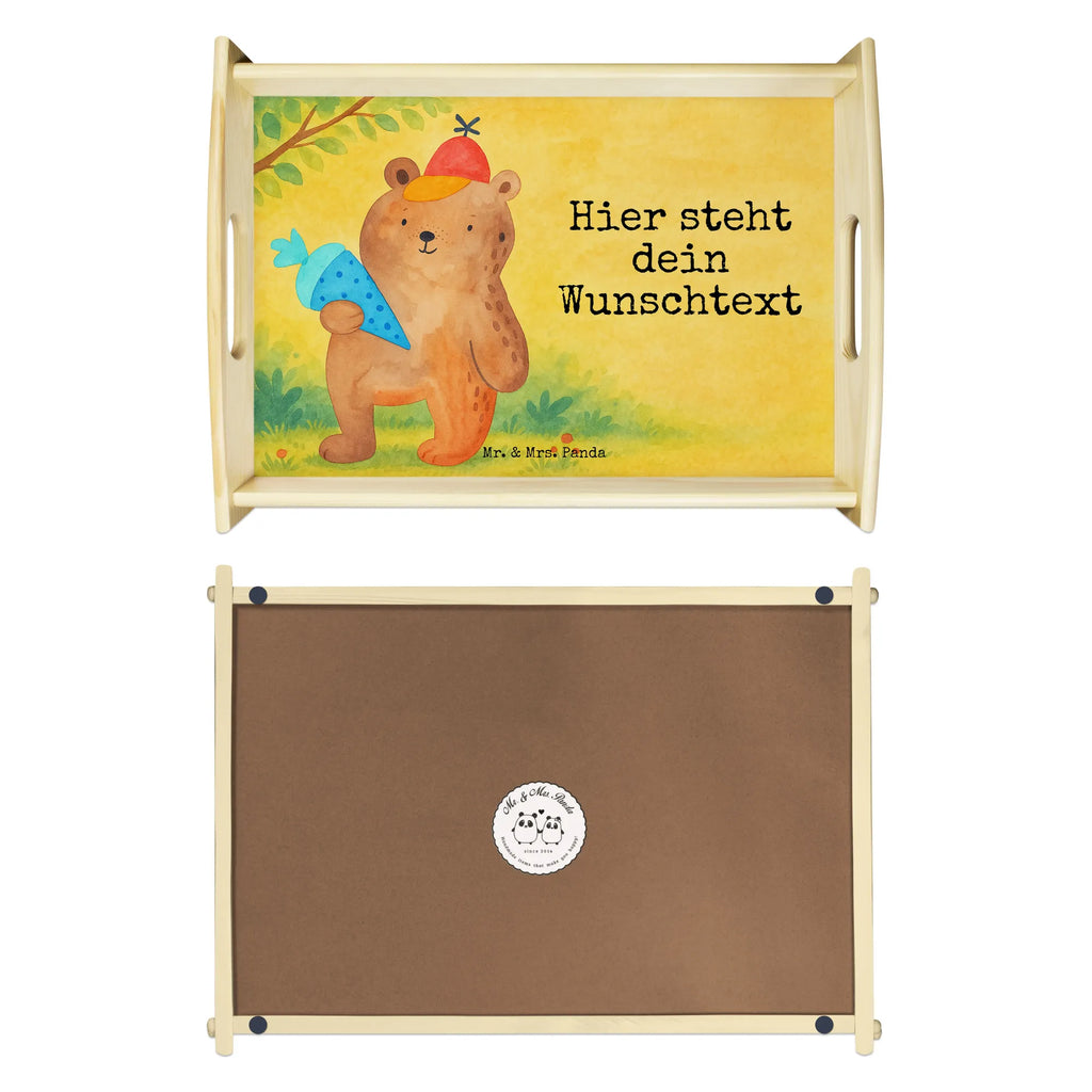Personalisiertes Serviertablett Bär Schultüte Design Personalisiertes Küchentablett, Personalisiertes Holztablett, Personalisiertes Dekotablett, Tablett mit Namen, Serviertablett mit Namen, Personalisiertes Serviertablett, Personalisiertes Frühstückstablett, Personalisiertes Tablett, Bär, Teddy, Teddybär, Schule Geschenk, Einschulung Geschenk, Grundschule, Erster Schultag Geschenk, Schulbeginn, Bär Motiv, Schulanfang, Schultüte