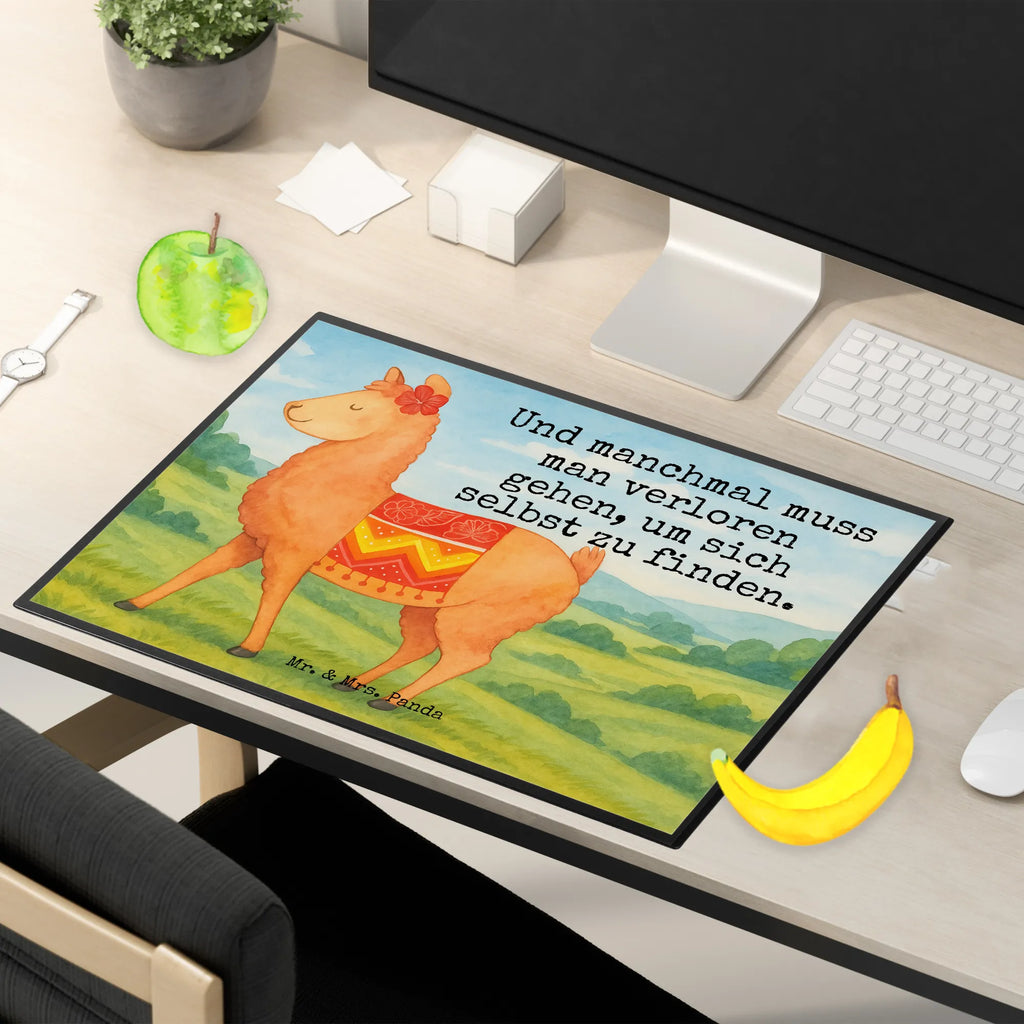 Desk pad alpaca Proud Design Schreibunterlage, Schreibtischauflage, Büroartikel, Schreibwaren, Schreibtisch Unterlagen, Schreibtischunterlage Groß, Bürobedarf, Alpaka, Lama