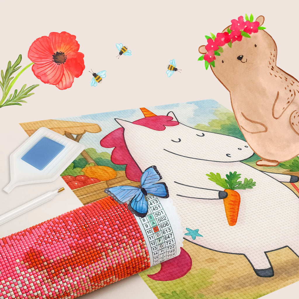 Obraz diamentowy Jednorożec Wegański Design Jednorożec, jednorożce, dekoracje jednorożca, jednorożec