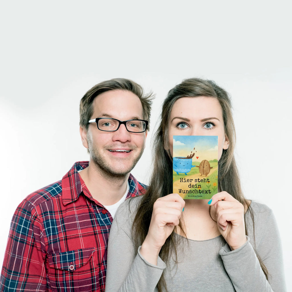 Personalizowana kartka pocztowa kawa ziarno Design Ansichtskarte mit Namen, Geschenkkarte mit Namen, Karte mit Wunschtext, Grußkarte mit Namen, Grußkarte mit Wunschtext, Postkarte mit Namen, Postkarte bedrucken, Karte mit Namen, Postkarte mit Wunschtext, Einladung mit Wunschtext, Geschenkkarte mit Wunschtext, Postkarte personalisierbar, Einladung mit Namen, Ansichtskarte mit Wunschtext, Tiermotive, Gute Laune, lustige Sprüche, Tiere, Zufriedenheit, Kaffeebohne, Kaffee, Genuss, Glück