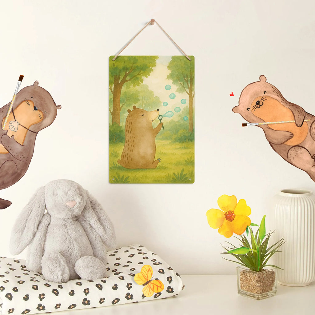 Malen nach Zahlen Metallschild Bär Seifenblasen Design Künstler, DIY, Ausmalbild, Malen, Bastelidee, Baseln, Malen nach Zahlen, Kunstwerk, Kreativität, Bär, Teddy, Teddybär, Seifenblasen Bär Lustig Sein Glücklich Traurig Happy
