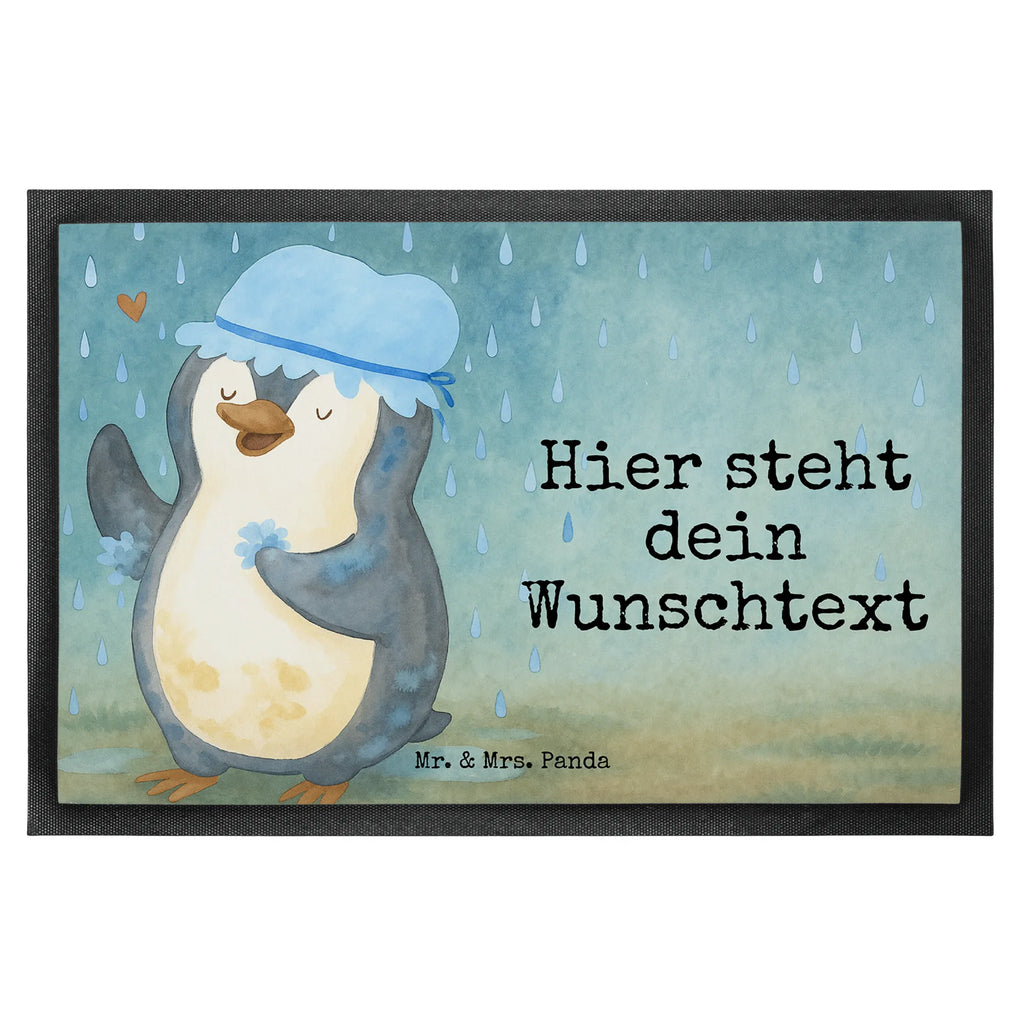Personalisierte Fußmatte Pinguin Duschen Design Personalisierte Fußmatte, Fußmatte mit Namen, Personalisieruung, Personalisiert, Fußmatte bedrucken, Türvorleger mit Namen, Haustürmatte personalisiert, Namensfussmatte, Wunschnamen, Bedrucken, Türvorleger personalisiert, Pinguin, Pinguine, Dusche, duschen, Lebensmotto, Motivation, Neustart, Neuanfang, glücklich sein