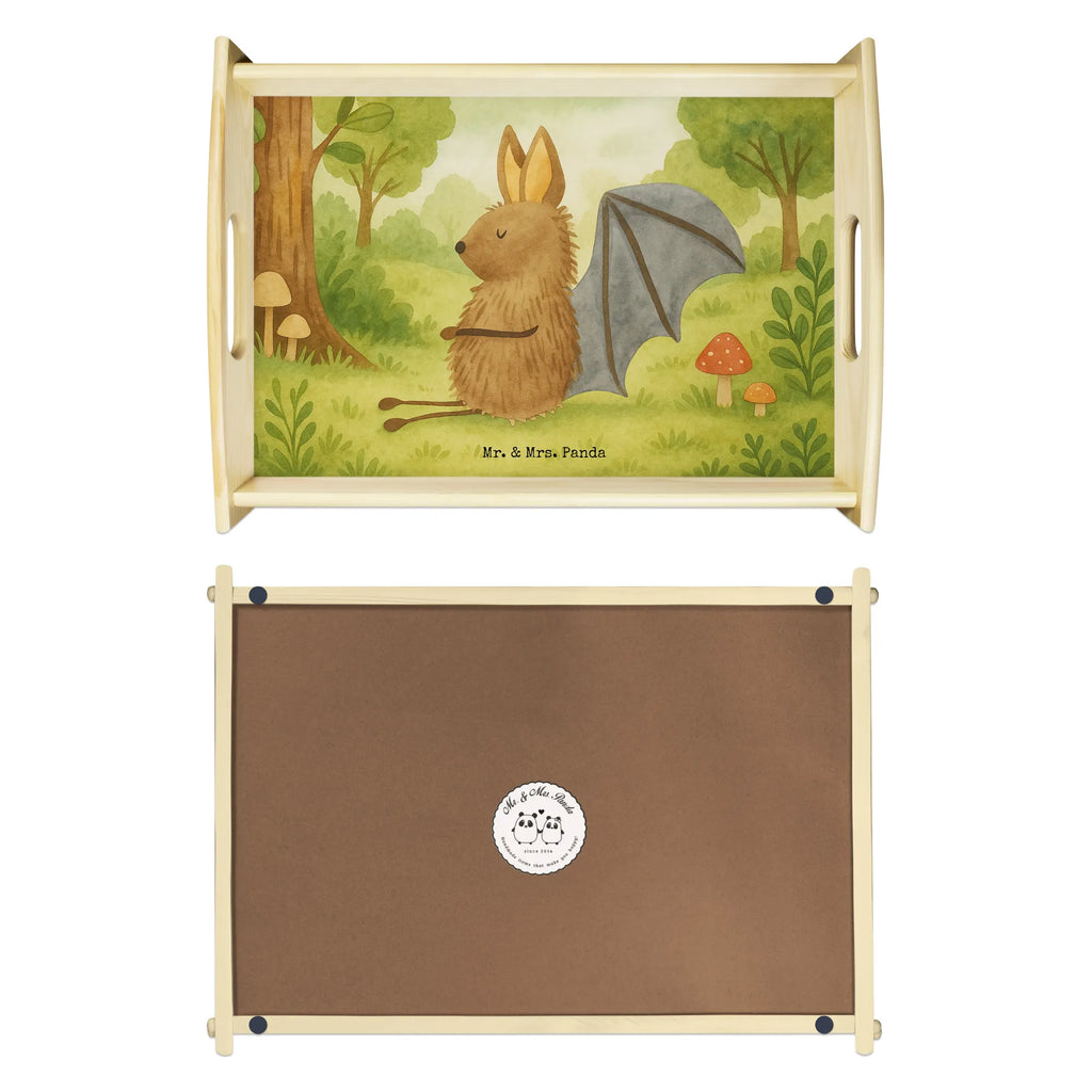 Serving tray bat Sit Design Serviertablett, Tablett, Holztablett, Küchentablett, Dekotablett, Frühstückstablett, Tiermotive, Gute Laune, lustige Sprüche, Tiere, Fledermaus, Fledermäuse, Motivation, entspannen