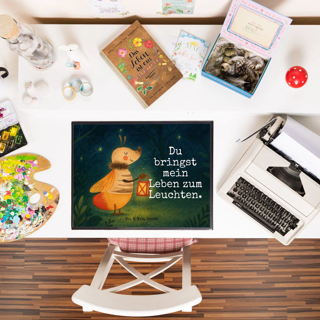 Schreibtischunterlage Glühwürmchen Design Schreibunterlage, Schreibtischauflage, Bürobedarf, Büroartikel, Schreibwaren, Schreibtisch Unterlagen, Schreibtischunterlage Groß, Tiermotive, Gute Laune, lustige Sprüche, Tiere, Glühwürmchen, Glühwurm, Falter, Liebe, Leuchten, magisch, Liebesbeweis, Lieblingsmensch, Verlobung, Heiratsantrag, Jahrestag, Liebesspruch