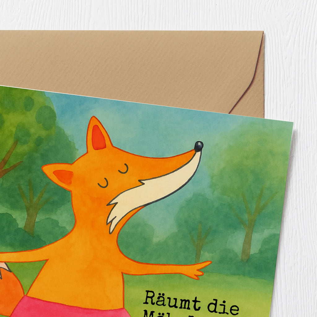 Deluxe Karte Fuchs Ballerina Design Karte, Grußkarte, Klappkarte, Einladungskarte, Glückwunschkarte, Hochzeitskarte, Geburtstagskarte, Hochwertige Grußkarte, Hochwertige Klappkarte, Fuchs, Fuchs Spruch, Füchse, Füchsin, Ballerina, Ballett, Tänzerin, Tanzen, Party, Einladung, Geburtstag