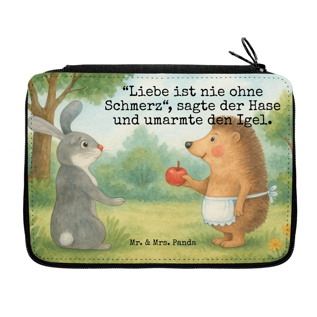 Federmappe Hase Igel Design Federpenal, Etui, Schlampermäppchen, Federmäppchen, Stiftebeutel, Federmappe Set, Kinder Federmappe, Federtasche, Schüleretui, Etui für Stifte, Schuletui, Zeichenetui, Bleistift Etui, Mäppchen, Stiftemappe, Buntstiftetui, Buntstiftmäppchen, Stifte Etui, Stiftetasche, Schulmäppchen, Federmappe, schulmäppchen set, Schlamper, reiseetui, Schreibetui, Schreibmappe, Farbstiftetui, Stifteetui, Bleistiftetui, Malmappe, Lustige Sprüche, Tiere, Tiermotive, Gute Laune, Igel, Igel und Hase, Trösten, Hase, Spruch Romantisch, Liebe Spruch, Liebeskummer Geschenk, Herzschmerz, Trennungsschmerz
