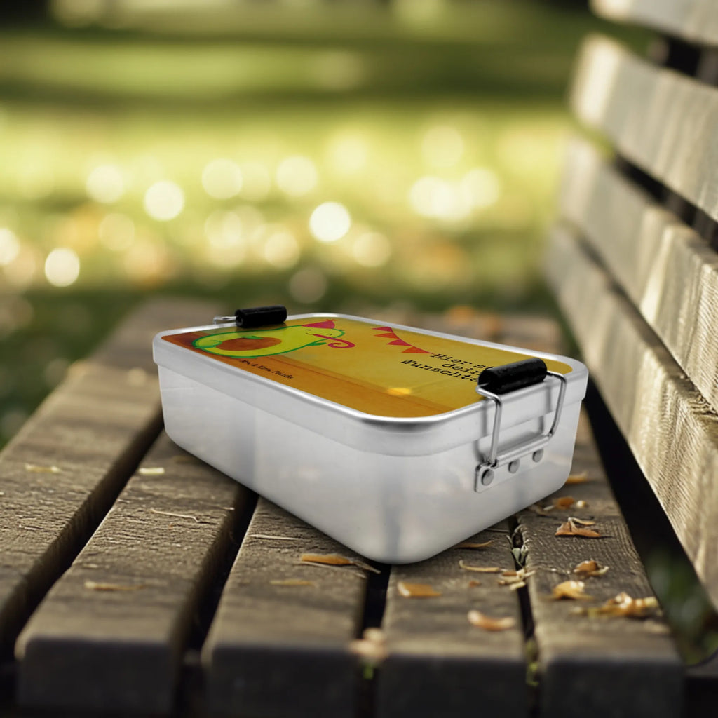 Personalisierte Metall Brotdose Avocado Geburtstag Design Brotdose, Kindergarten, Brotbox mit Namen, Uni, Brotbox, Schule, Brotdose mit Namen, Geschenk mit Namen, Avocado, Veggie, Vegan, Gesund