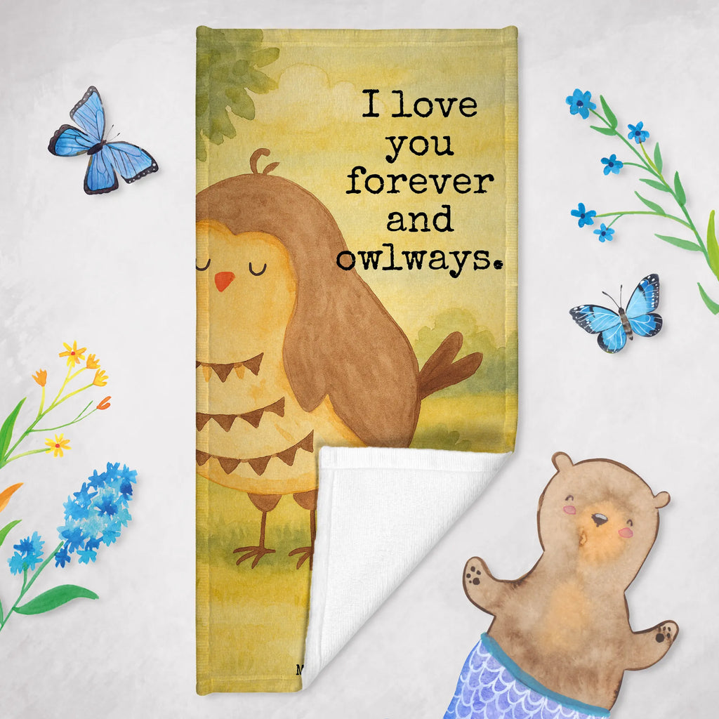 70 x 140 ręcznik sowa zadowolona Design Duschtuch, Badetuch, Strandtuch, Saunatuch, Kinder Handtuch, Eule, Eule Spruch, Eule deko, Owl, Liebe Spruch, Romantisch, Wortspiel lustig, Spruch schön, Geschenk Hochzeitstag